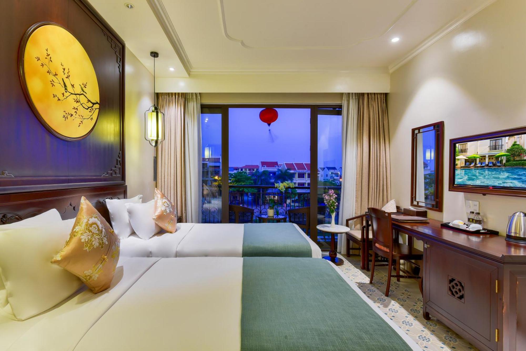 Super Deluxe Twin Room Balcony River View